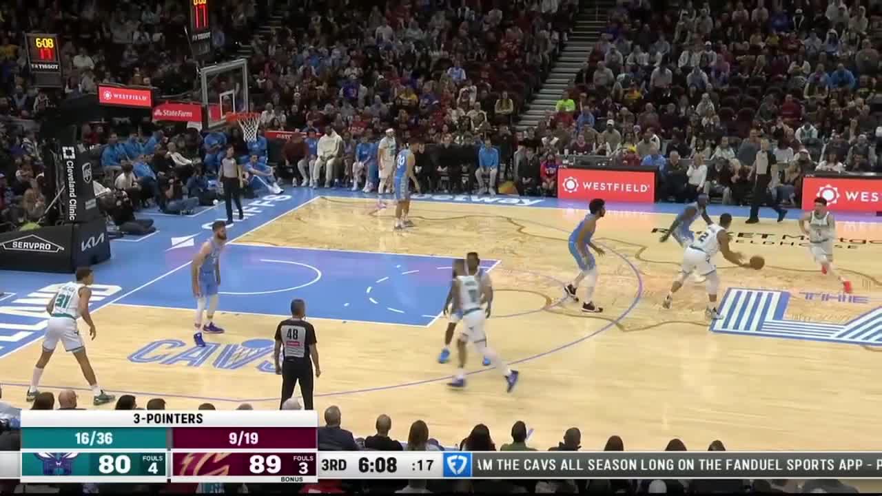 Lamelo Ball scores consecutive for Charlotte Hornets by 3 points shot